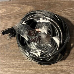 Black Ethernet Cable